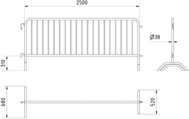 Mannheimer Gitter heavy Skizze