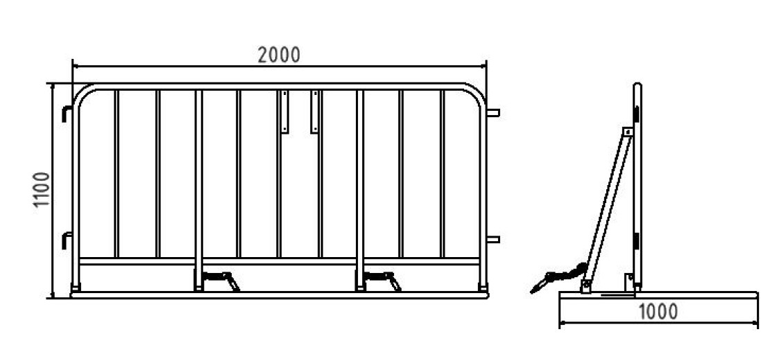absperren24.de Shop für Bauzaun+Zubehör