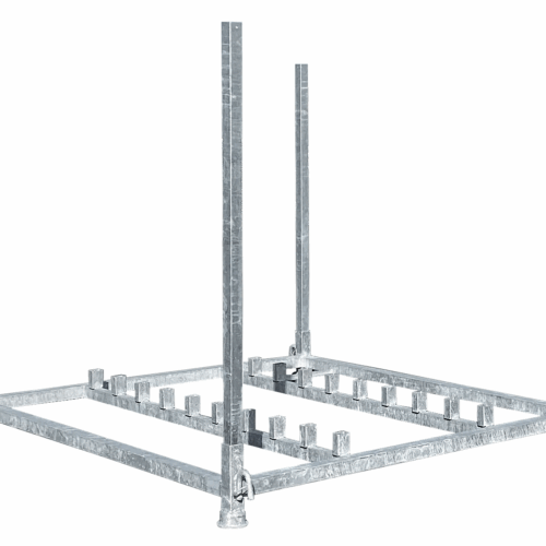 Transportpalette Polizeigitter klappbar