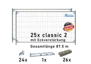 Bauzaunpaket | Bauzaunset | Mobilzaunpaket | Mobilzaunset