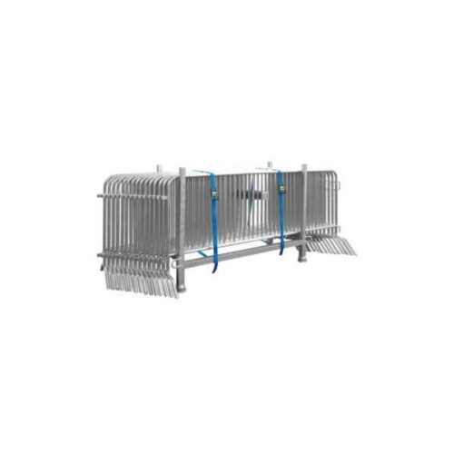 Transportpalette mit Mannheimern Gittern