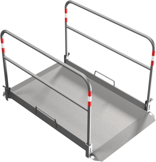 Grabenbrücke aus Aluminium