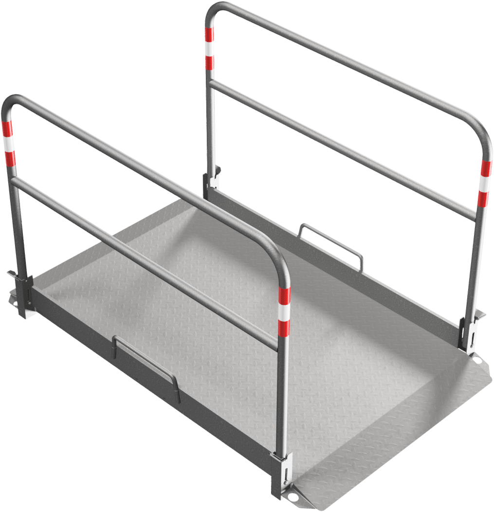 Grabenbrücke aus Aluminium