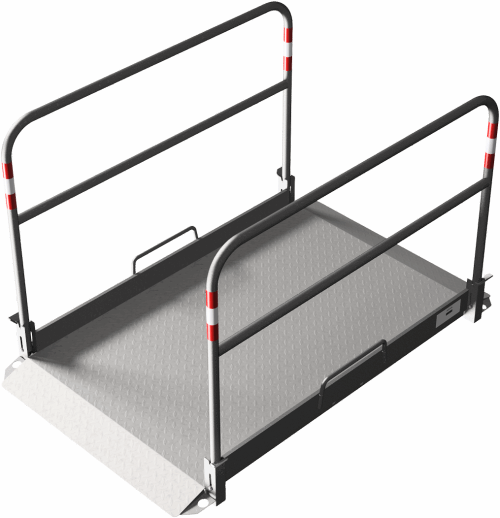 Aluminium Grabenbrücke