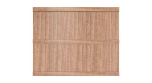 Massivholuztafel für Holzbauzaun