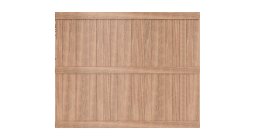 Holztafel für Holzbauzaun