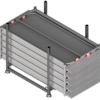 Set Grabenbrücke aus Stahl / Aluminium