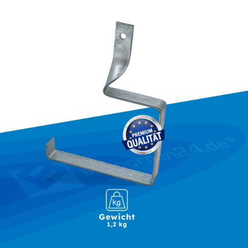 Aushebesicherung für Bauzaunfüße