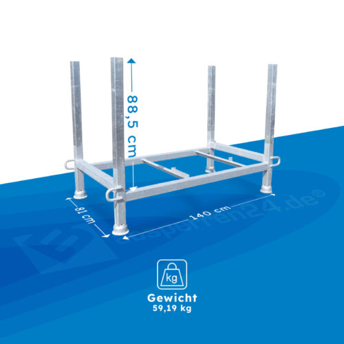 Transportpalette fuer Mannheimer Gitter