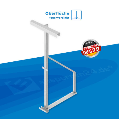 Holzbauzaunständer mit Oberteil