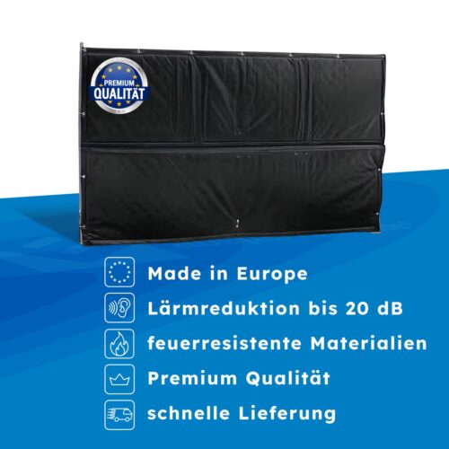 Lärmschutzmatte Keyfeatures
